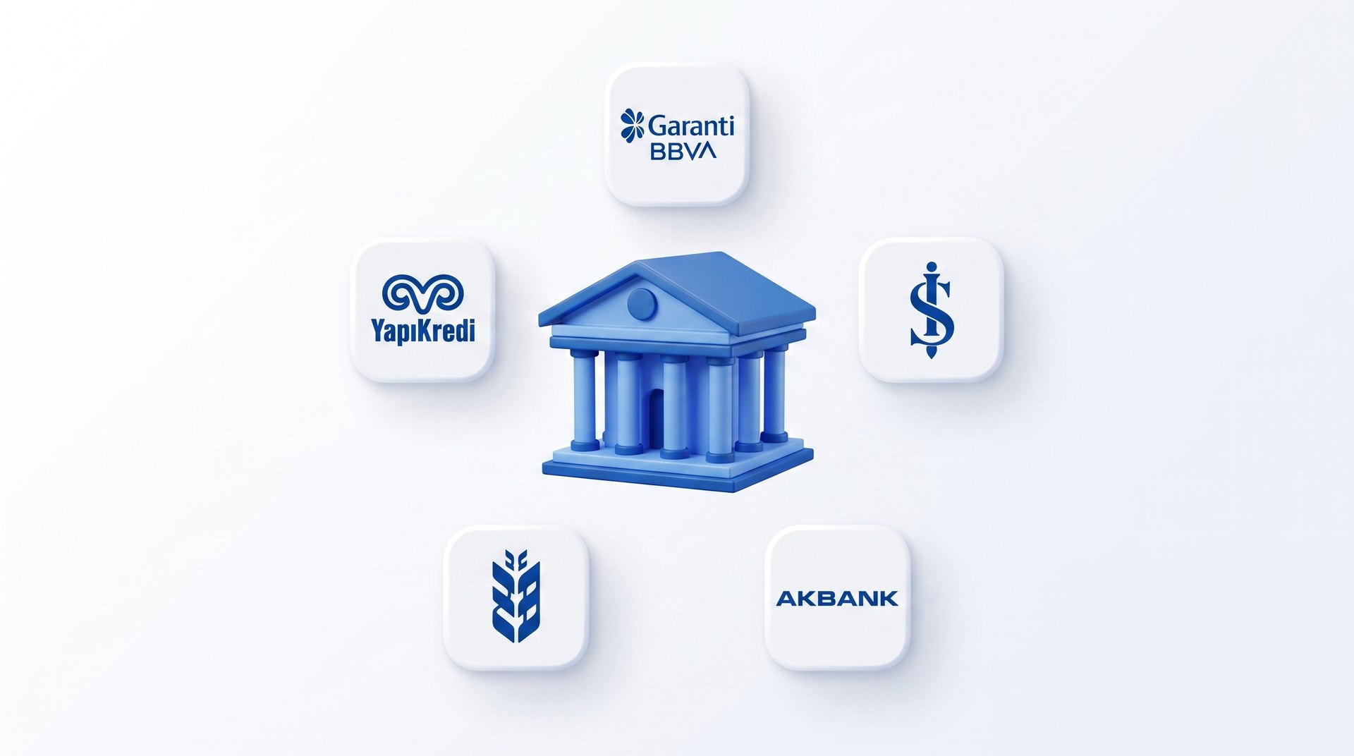 Banka hesap bağlantısı logosu